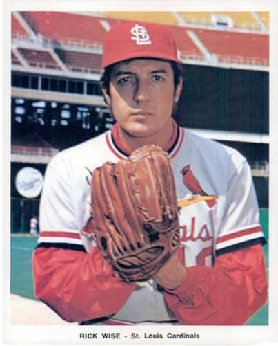 1972 St. Louis Cardinals Color Picture Pack A #NNO Rick Wise Front