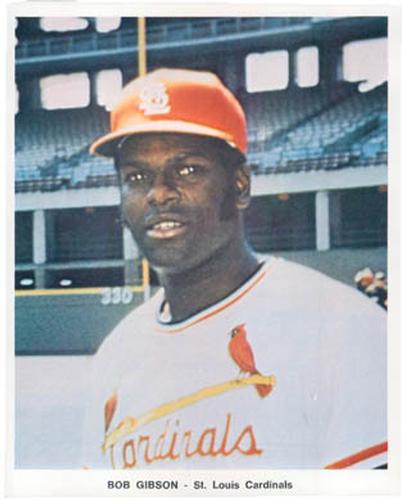 1972 St. Louis Cardinals Color Picture Pack A #NNO Bob Gibson Front