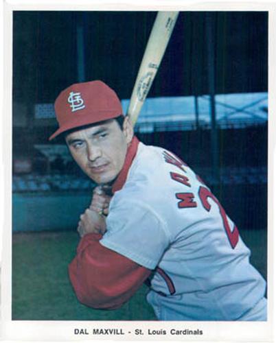 1972 St. Louis Cardinals Color Picture Pack A #NNO Dal Maxvill Front