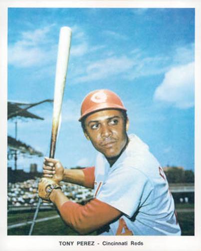 1972 Cincinnati Reds Color Picture Pack B #NNO Tony Perez Front