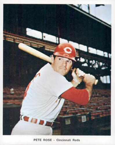 1972 Cincinnati Reds Color Picture Pack B #NNO Pete Rose Front