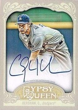 2012 Topps Gypsy Queen - Autographs #GQA-CK Clayton Kershaw  Front