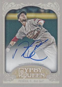 2012 Topps Gypsy Queen - Autographs #GQA-DP Dustin Pedroia  Front