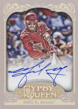 2012 Topps Gypsy Queen - Autographs #GQA-MM Mike Morse Front