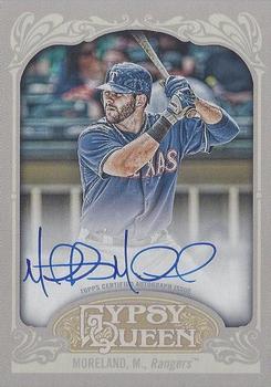 2012 Topps Gypsy Queen - Autographs #GQA-MMO Mitch Moreland  Front