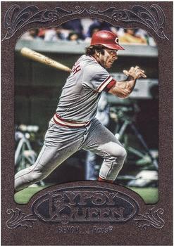 2012 Topps Gypsy Queen - Framed Black #226 Johnny Bench  Front
