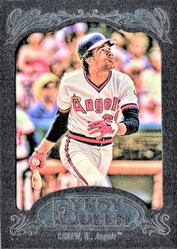2012 Topps Gypsy Queen - Framed Black #268 Rod Carew  Front