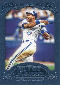 2012 Topps Gypsy Queen - Framed Blue #259 Dave Winfield  Front