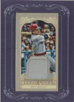 2012 Topps Gypsy Queen - Framed Mini Relics #GQMR-CF Carlton Fisk  Front
