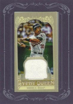 2012 Topps Gypsy Queen - Framed Mini Relics #GQMR-EM Eddie Murray  Front