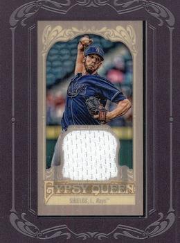 2012 Topps Gypsy Queen - Framed Mini Relics #GQMR-JS James Shields  Front