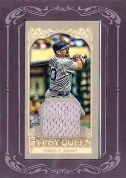2012 Topps Gypsy Queen - Framed Mini Relics #GQMR-KY Kevin Youkilis  Front