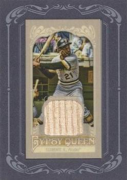 2012 Topps Gypsy Queen - Framed Mini Relics #GQMR-RCL Roberto Clemente  Front