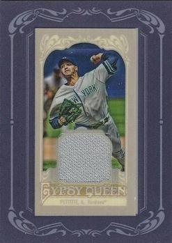 2012 Topps Gypsy Queen - Framed Mini Relics #GQMR-APE Andy Pettitte  Front
