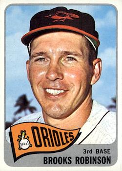 1965 Topps #150 Brooks Robinson Front