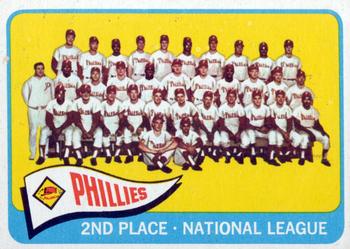 1965 Topps #338 Philadelphia Phillies Front