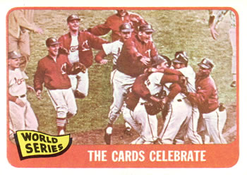 1965 Topps #139 World Series - The Cards Celebrate Front