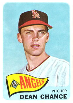 1965 Topps #140 Dean Chance Front