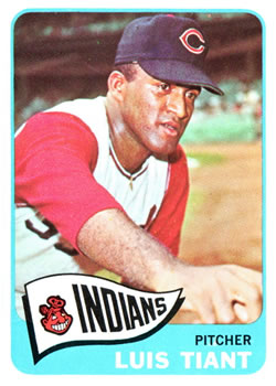 1965 Topps #145 Luis Tiant Front