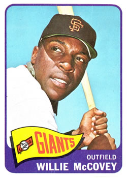 1965 Topps #176 Willie McCovey Front