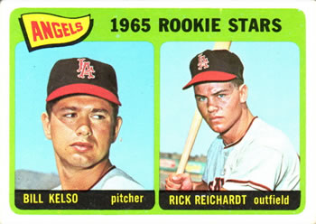 1965 Topps #194 Angels 1965 Rookie Stars (Bill Kelso / Rick Reichardt) Front