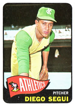 1965 Topps #197 Diego Segui Front