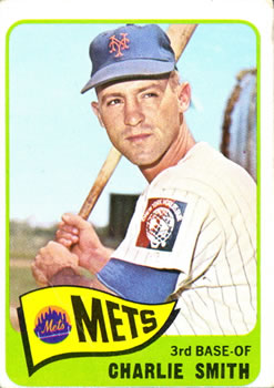 1965 Topps #22 Charlie Smith Front