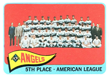 1965 Topps #293 Los Angeles Angels Front