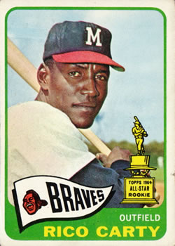 1965 Topps #305 Rico Carty Front