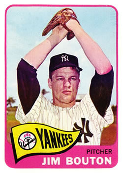 1965 Topps #30 Jim Bouton Front