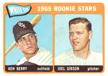 1965 Topps #368 White Sox 1965 Rookie Stars (Ken Berry / Joel Gibson) Front