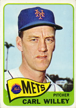 1965 Topps #401 Carl Willey Front