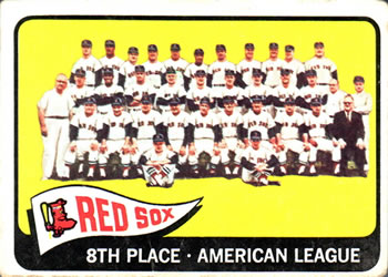 1965 Topps #403 Boston Red Sox Front