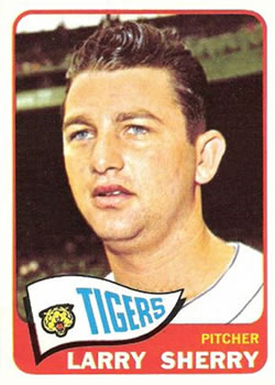 1965 Topps #408 Larry Sherry Front
