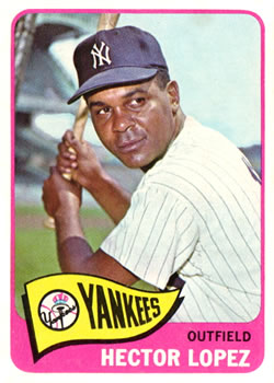 1965 Topps #532 Hector Lopez Front