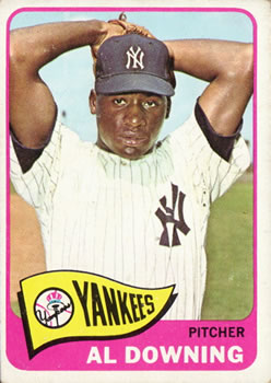 1965 Topps #598 Al Downing Front