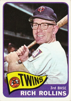 1965 Topps #90 Rich Rollins Front