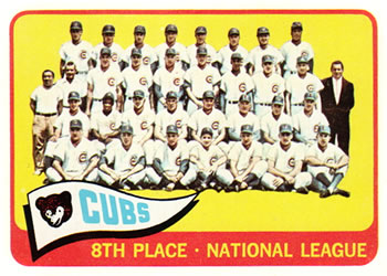 1965 Topps #91 Chicago Cubs Front