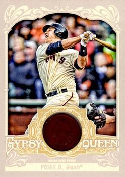 2012 Topps Gypsy Queen - Indian Head Penny #IHP-BP Buster Posey  Front