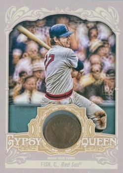 2012 Topps Gypsy Queen - Indian Head Penny #IHP-CF Carlton Fisk  Front