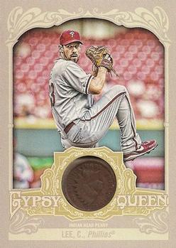 2012 Topps Gypsy Queen - Indian Head Penny #IHP-CL Cliff Lee  Front