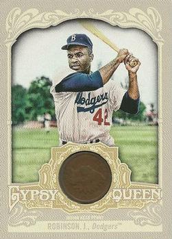 2012 Topps Gypsy Queen - Indian Head Penny #IHP-JR Jackie Robinson  Front