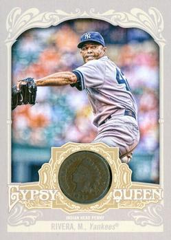 2012 Topps Gypsy Queen - Indian Head Penny #IHP-MR Mariano Rivera  Front