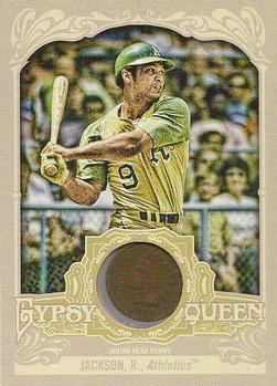 2012 Topps Gypsy Queen - Indian Head Penny #IHP-RJ Reggie Jackson  Front