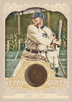2012 Topps Gypsy Queen - Indian Head Penny #IHP-TC Ty Cobb  Front