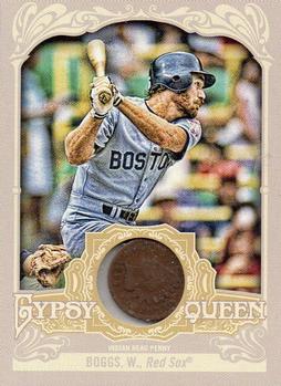 2012 Topps Gypsy Queen - Indian Head Penny #IHP-WB Wade Boggs  Front