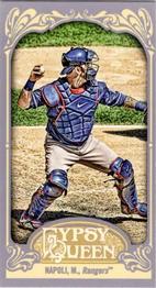 2012 Topps Gypsy Queen - Mini #76b Mike Napoli Front