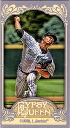 2012 Topps Gypsy Queen - Mini #86 Jhoulys Chacin  Front