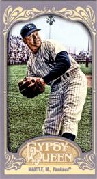 2012 Topps Gypsy Queen - Mini #120a Mickey Mantle  Front