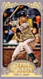 2012 Topps Gypsy Queen - Mini #182b Buster Posey Front